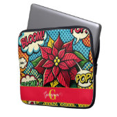 Personalisiertes Retro-Comic Pop Pinakothek Züst Laptopschutzhülle (Vorderseite Links)