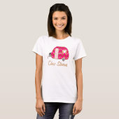 Personalisiertes Retro Design Caravan Owner's T Sh T-Shirt (Vorne ganz)
