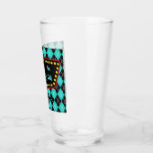 Personalisiertes Retro Diner Glass Tumbler Gift (Links)