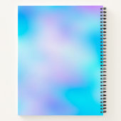 Personalisiertes Retro Fashion Design Sketchbook Notizblock (Rückseite)