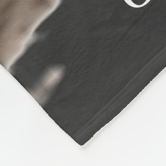 personalisiertes Retro-florales GeisterHalloween Fleecedecke (Ecke)