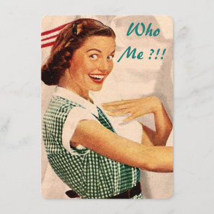 Personalisiertes retro ist meine einladung