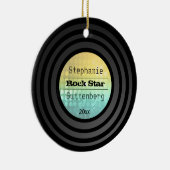 Personalisiertes Retro Keramikornament (Rechts)