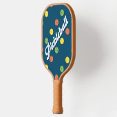 Personalisiertes Retro-Pickleball-Paddel Pickleball Schläger (Links)
