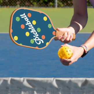 Personalisiertes Retro-Pickleball-Paddel Pickleball Schläger