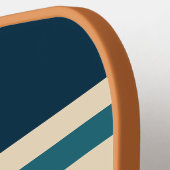 Personalisiertes Retro Pickleball Schläger (Linke Seite)