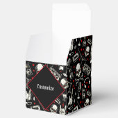 Personalisiertes Retro-Schwermetall-Muster Geschenkschachtel (Geöffnet)