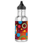 Personalisiertes Retro-SCRIPTURE-Rings Edelstahlflasche (Rechts)