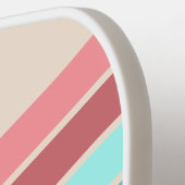 Personalisiertes Retro Strip Pickleball Paddel Pickleball Schläger (Linke Seite)