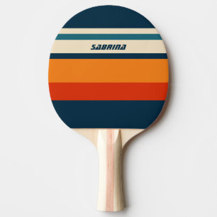 Personalisiertes Retro Tischtennis Schläger