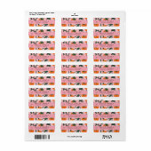 Personalisiertes Retro Tomato Weinmuster (Vorne)