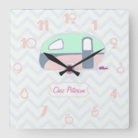 Personalisiertes Retro-Vintages Caravan-Design