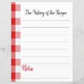 Personalisiertes Rezept (Rückseite)