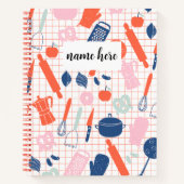 Personalisiertes Rezept für Kinder Notizblock (Vorderseite)