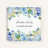 Personalisiertes Rezept für Wasserfarben Notizblock (Vorderseite)
