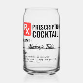 Personalisiertes Rezept Getränk Dosenglas (Vorderseite)