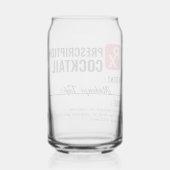 Personalisiertes Rezept Getränk Dosenglas (Rückseite)