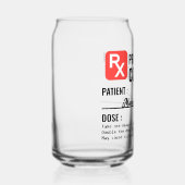 Personalisiertes Rezept Getränk Dosenglas (Rechts)