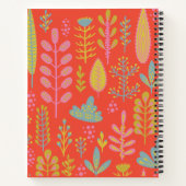 Personalisiertes Rezept Lebendes Folk Botanisches Notizblock (Rückseite)