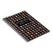 Personalisiertes Rezept Notebook, farbenfrohe Teeb Notizblock (Rechte Seite)