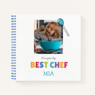 Personalisiertes Rezept-Notebook (Foto hinzufügen) Notizblock