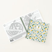 Personalisiertes Rezept-Notebook für Ananas Notizblock (Innenseite)