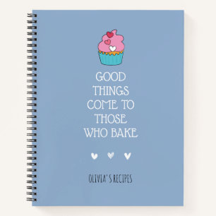 Personalisiertes Rezept-Notebook Notizblock