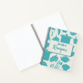 Personalisiertes Rezept Notizblock (Innenseite)