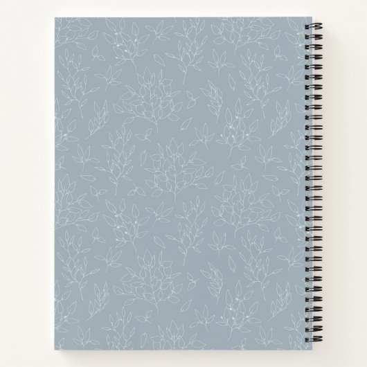 Personalisiertes Rezept Notizblock (Rückseite)