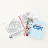 Personalisiertes Rezept Notizblock (Innenseite)