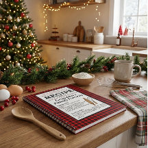Personalisiertes Rezept-Notizbuch - Weihnachtsgesc