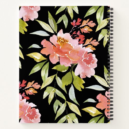 Personalisiertes Rezept Rote Flora Notizblock (Rückseite)