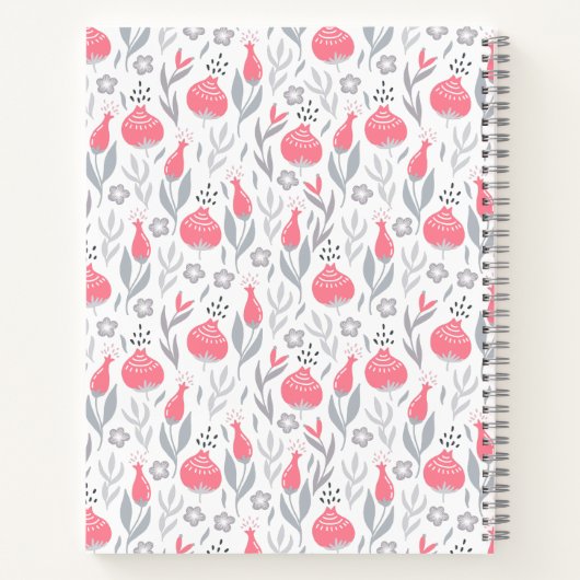 Personalisiertes Rezept SpiralNotebook Notizblock (Rückseite)