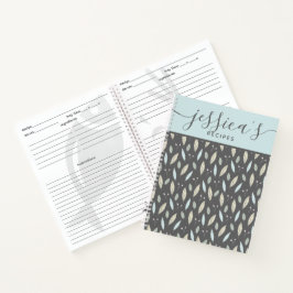 Personalisiertes Rezept SpiralNotebook Notizblock