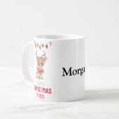 PERSONALISIERTES RINDECHRISTMAS-GESCHENK FÜR JEDEN KAFFEETASSE (Vorderseite Links)