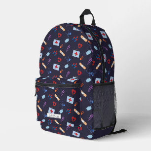 Personalisiertes RN-Krankenpflege-Medizin-Schul-St Bedruckter Rucksack