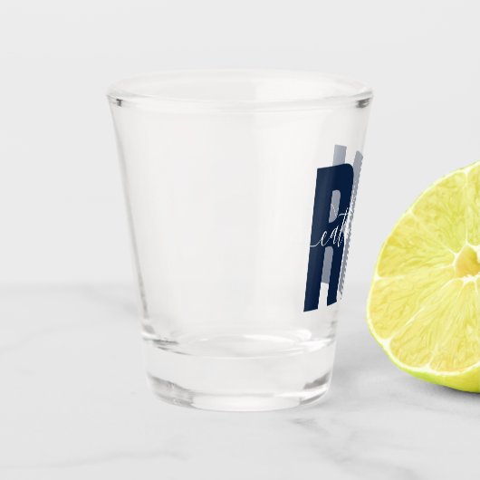 Personalisiertes RN-Register für Krankenschwester Schnapsglas (Links)