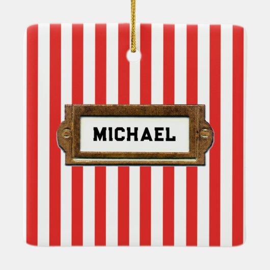 Personalisiertes Rock Climbing Keramik Ornament (Rückseite)