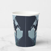 Personalisiertes Rock Climbing Thema Geburtstagspa Pappbecher (Rechts)