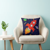 Personalisiertes Rocket-Schiff Kissen (Stuhl )
