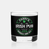 Personalisiertes Rockglas Whiskyglas (Rückseite)