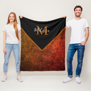 Personalisiertes Rohleder personalisiert  Fleecedecke