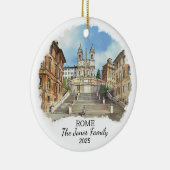 Personalisiertes Rom-Ornament, Italien Keramik Ornament (Rechts)