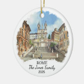 Personalisiertes Rom-Ornament, Italien Keramik Ornament (Links)
