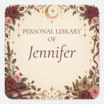 Personalisiertes Romantasy-Buchzeichen