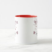 Personalisiertes romantisches Versprechen Benutzer Tasse (Zentrum)