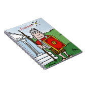 Personalisiertes "Römer" Geschichtsnotizbuch Notizblock (Rechte Seite)