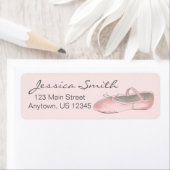 Personalisiertes rosa Ballett Slipper Ballerina Ta (Insitu)