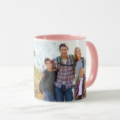 Personalisiertes Rosa Best Mommy Ever Foto Tasse (VorderseiteRechts)