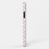 Personalisiertes rosa Diamantmuster Case-Mate iPhone Hülle (Hinten/Rechts)